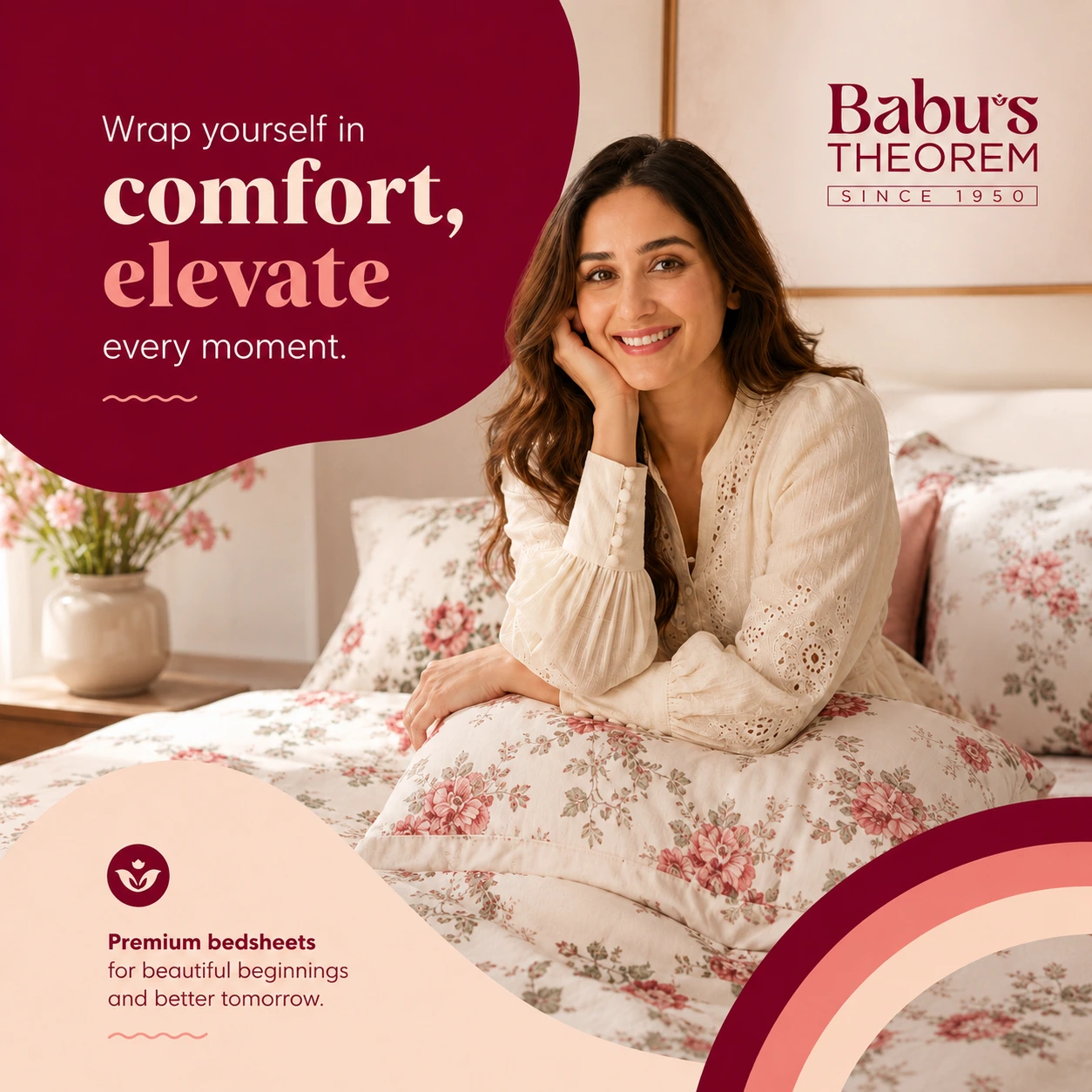 Branding creative designed for Babu’s Theorem by Nubix 360