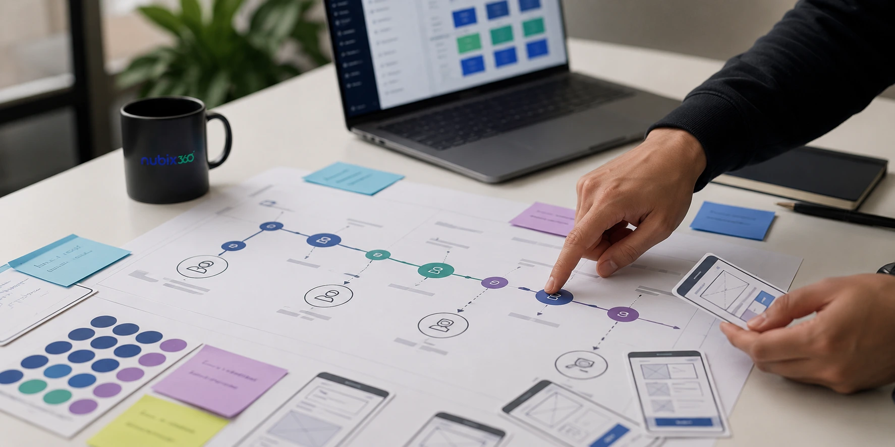 User experience design by Nubix 360