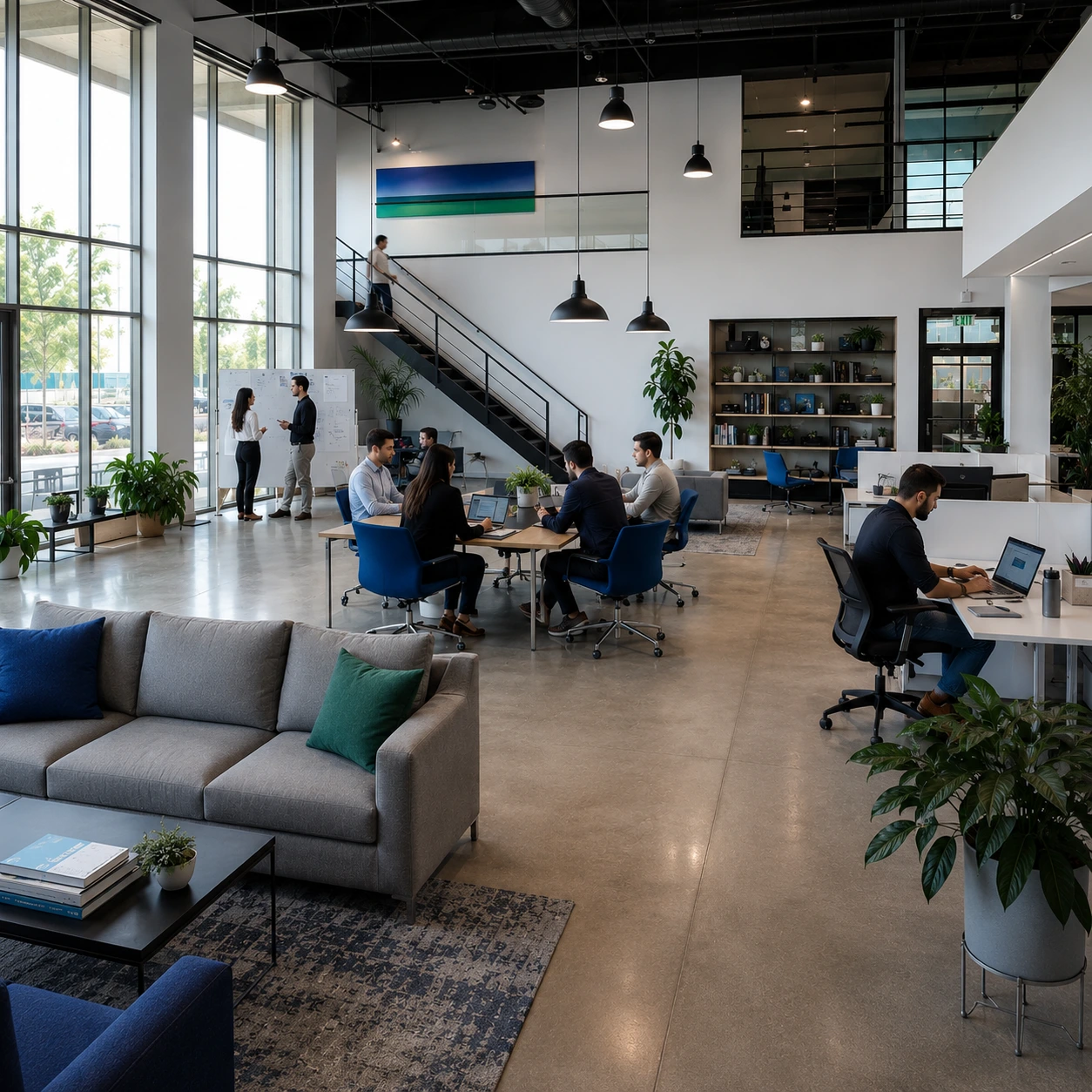 Nubix 360 office workspace for digital marketing, SEO, branding, and website development in Gurgaon